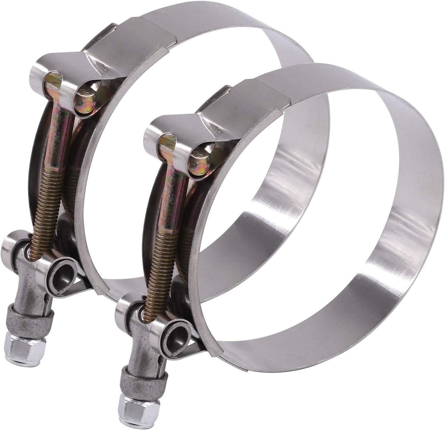 2 Abrazaderas Manguera Acero Inox T 2.756-3.150pulg