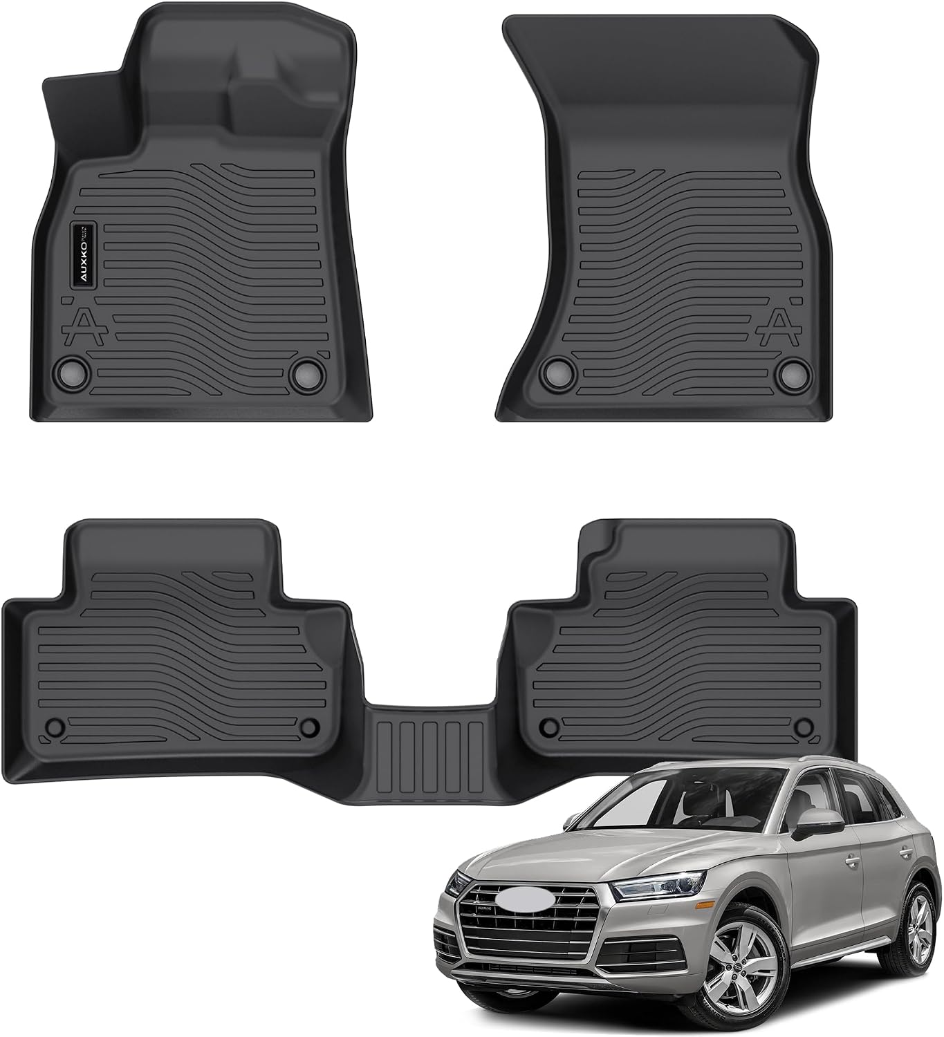 Alfombrillas TPE Audi Q5 SQ5 2018-25 antiderrap sin olor