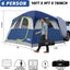 Tienda SUV para 6 personas con portón trasero 10x9x78in