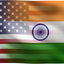 Bandera híbrida India 3x5ft 100% poliéster ojales latón