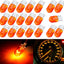 Pack 20 Bombillas Halógenas T10 12V 5W Blanco Cálido