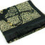 Alfombra oración Tasbih 99 cuentas bolsa viaje negro