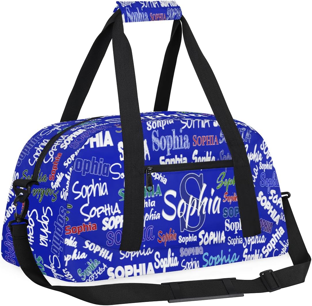 Bolso viaje personalizado para noche de fiesta y gimnasia