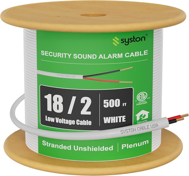 Cable alarma sonido estación seguridad incendios cobre