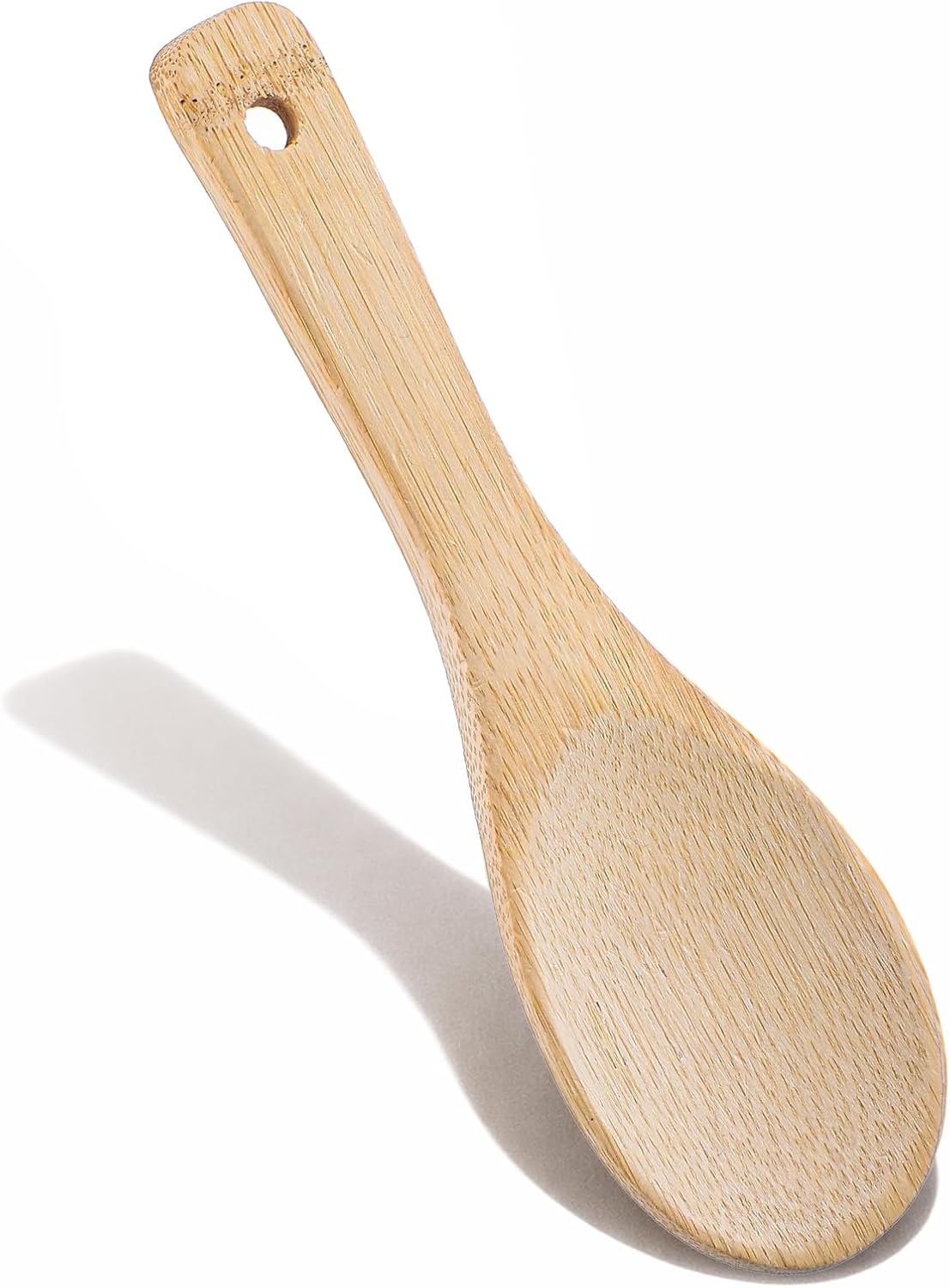 Paleta arroz madera 7.9pulg antiadherente con cucharas