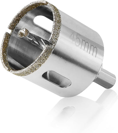 Sierra perforadora diamante 1-3/4pulg con broca central cerámica