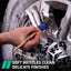 Set 3 cepillos detalle coche cerdas suaves