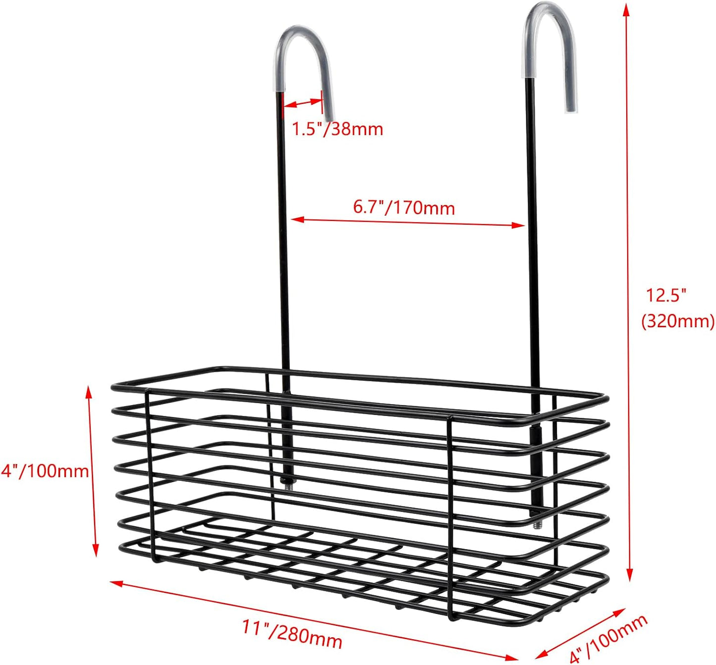 Estante ducha colgante acero inox 304 sin taladrar