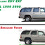Elevalunas eléctrico trasero Chevy Avalanche 01-07