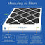 Filtro MERV 8 para horno 16x20x4 plisado carbono puro 6 pzas