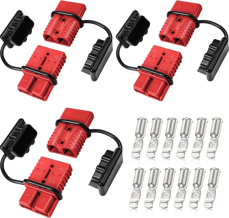 Set 4 Conectores Batería 12-36V Kit Desconexión