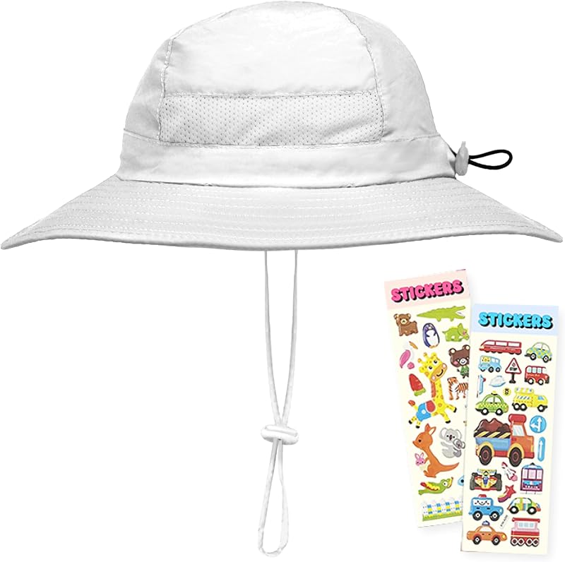 Sombrero sol niños protección UV para playa 2-8 años