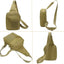 Bolsa táctica pecho con soporte EDC hombro crossbody