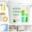 Pintura madera mate agua 32oz sin olor blanco marfil