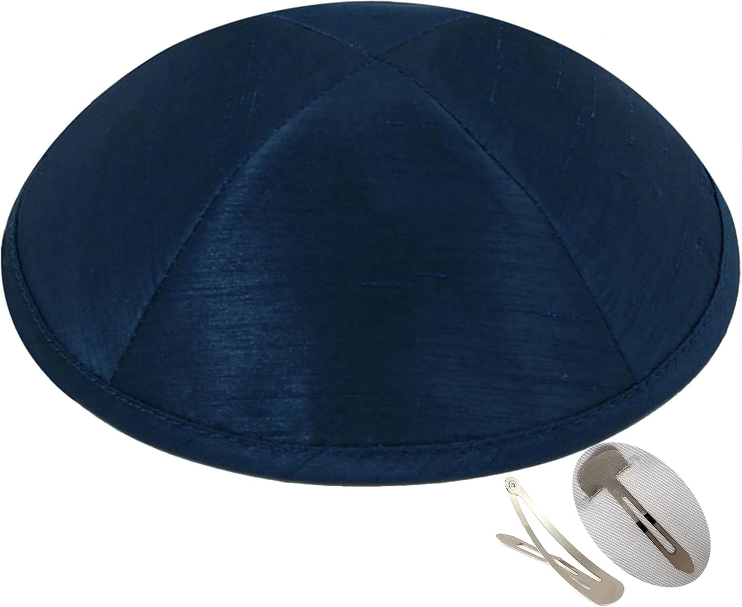 Kippot de seda pack o kipá individual con clips