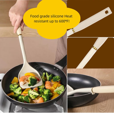 Espátula silicona 14pulg antiadherente para huevos y panqueques