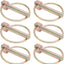 6 Pzas Pasadores Chaveta 3/8pulg Anillo para Tractores Camiones