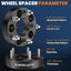 Separadores ruedas 5x4.5 a 5x5 forjadas Jeep Wrangler 87-06