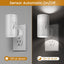 Luz nocturna LED enchufable sensor baño pasillo