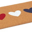 Felpudo corazones patrióticos 24x36pulg