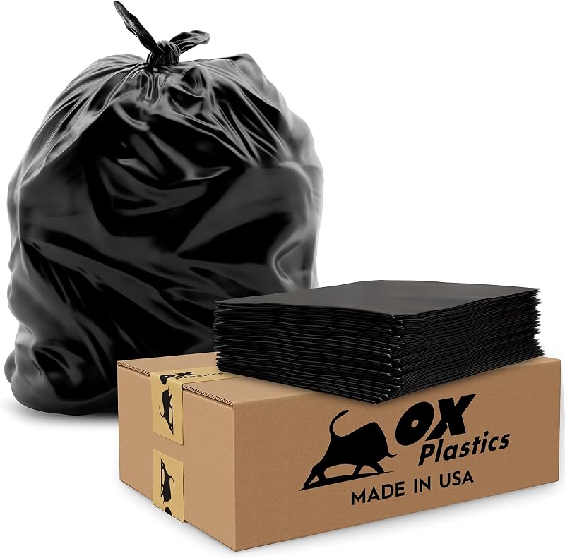 Bolsa contratista resistente 36x52 pulg 55 galones