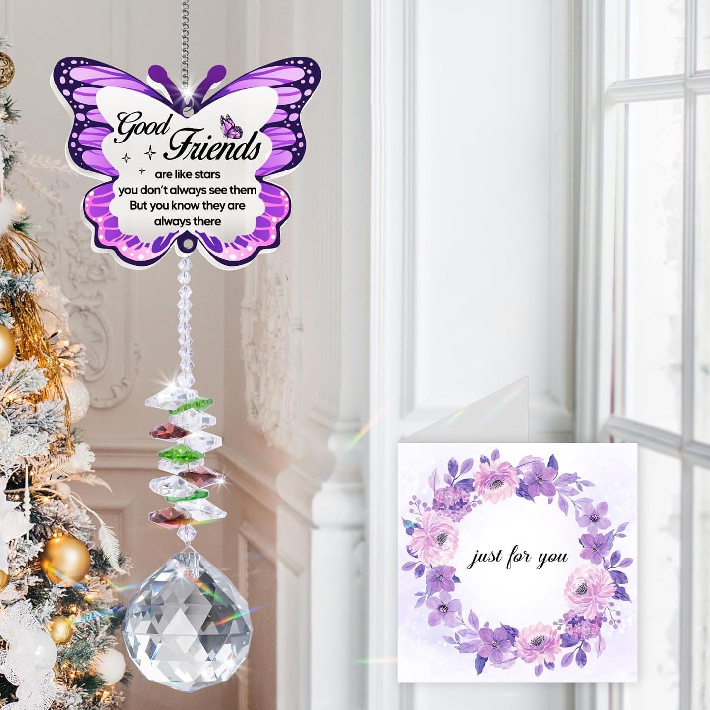 Atrapasoles mariposa regalo cumpleaños amigas