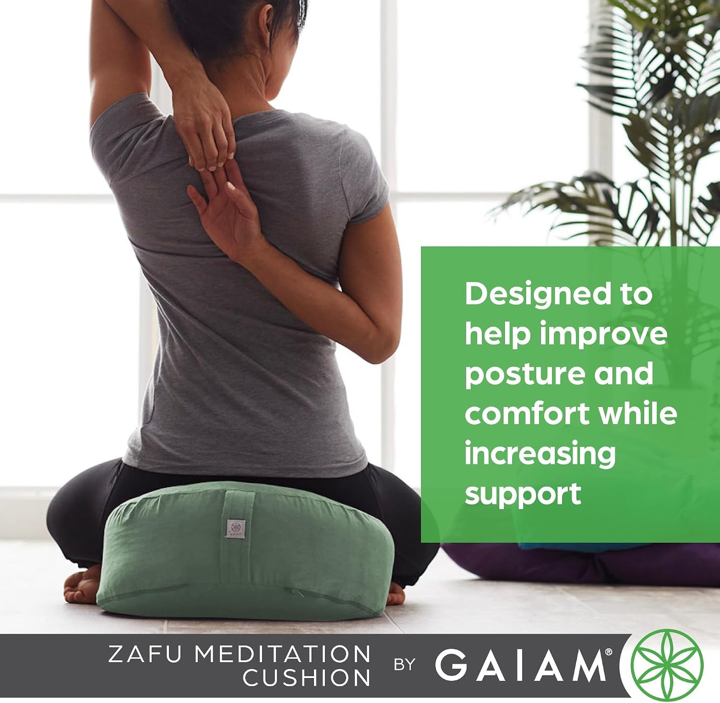 Alforfón ergonómico Gaiam