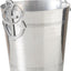 Cubo hielo aluminio con asas 12.25pulg