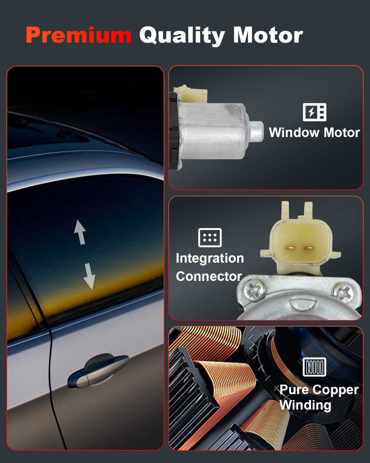 Regulador ventanilla eléctrico Jeep Compass 07-17