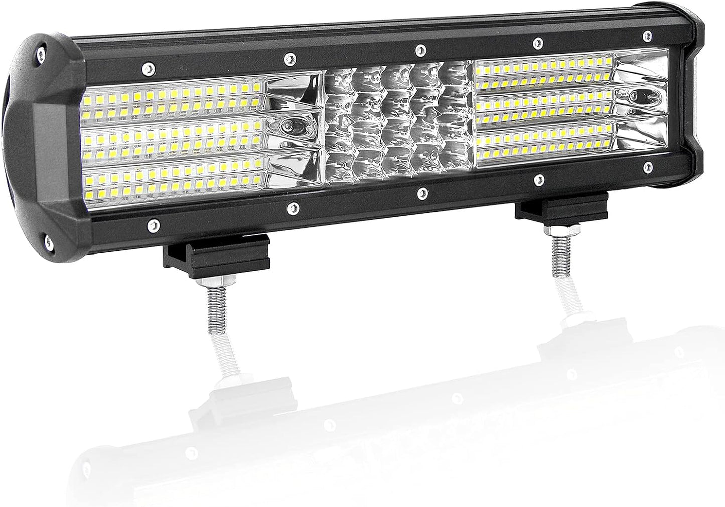 Barra luz LED 12pulg 330W 12-24V para vehículos camiones 4x4