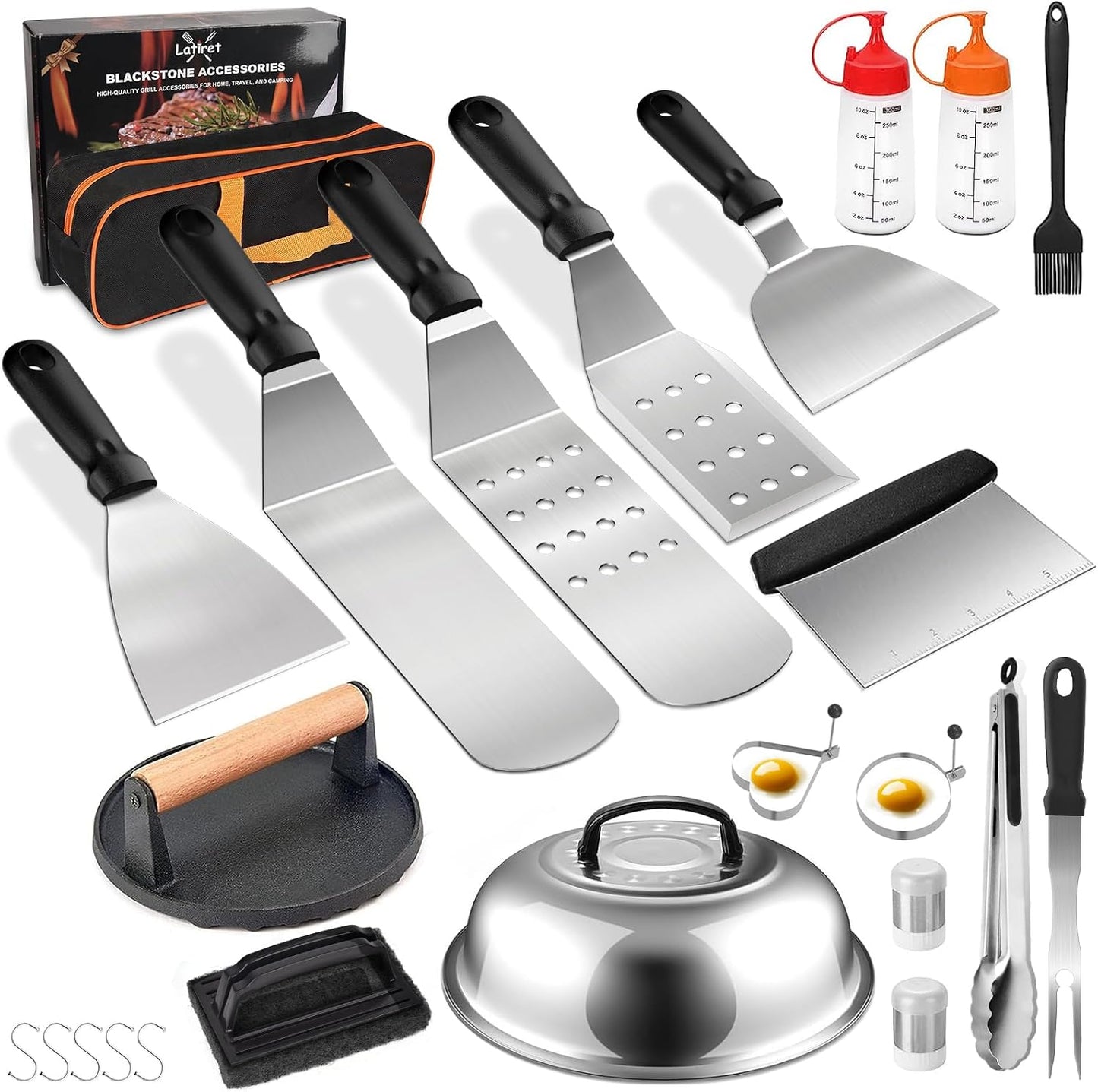 Kit 24 Pzas Accesorios Parrilla Blackstone Camp Chef