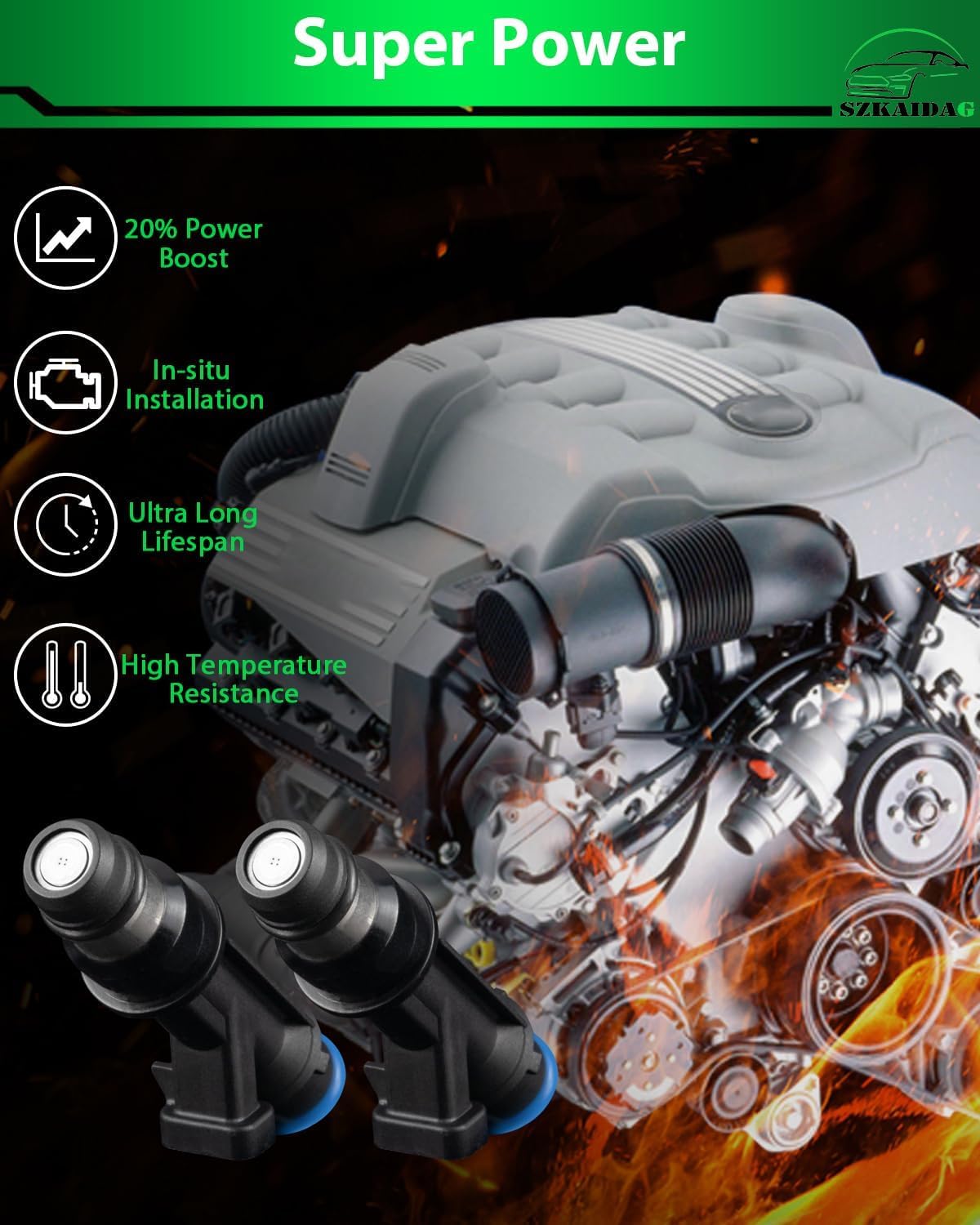 Inyectores combustible Chevy Cavalier 2.2L 03-05 4 Pzas
