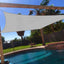 Toldo rectangular 24x24ft para patio terraza color gris