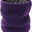Bufanda cuello punto forro polar invierno unisex