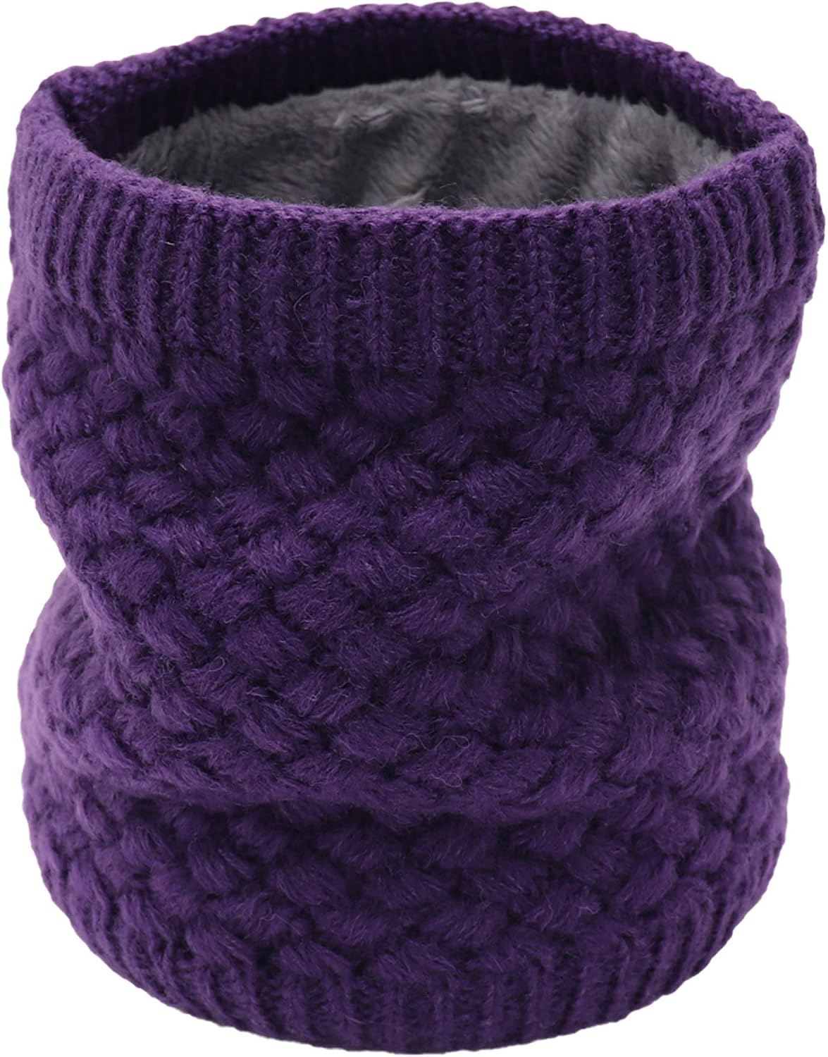 Bufanda cuello punto forro polar invierno unisex
