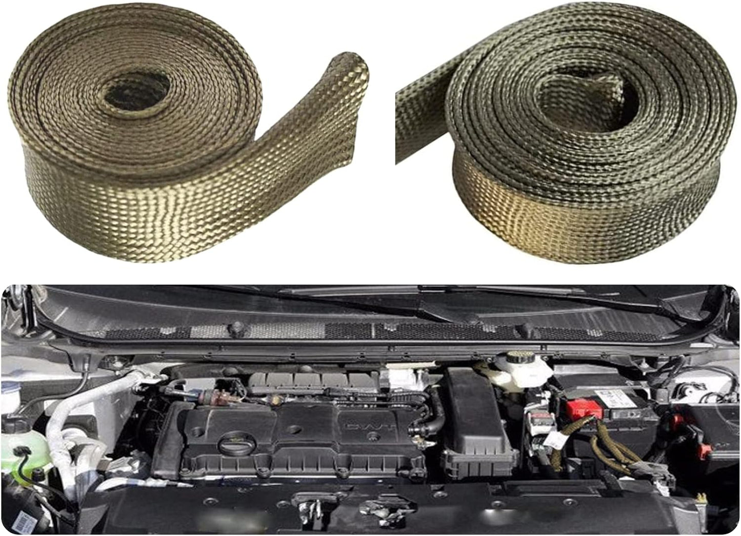 Funda calor manguera auto protección térmica 2500 grados