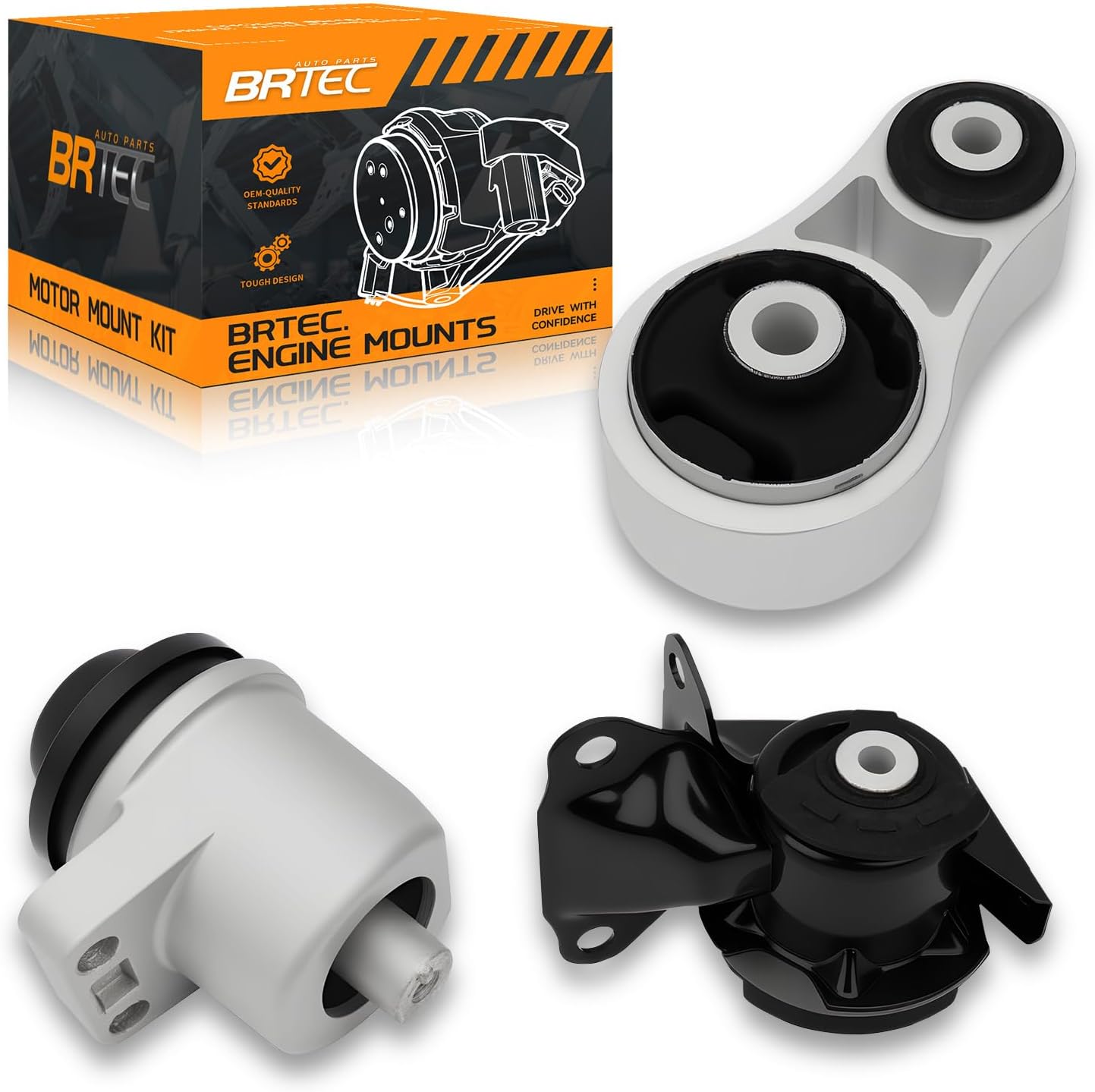 Set 3 Pzas montaje motor CX-7 07-12