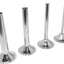 Tubos relleno salchichas acero inox set 4
