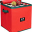Caja almacenamiento adornos navideños 3x3" comp ajustable