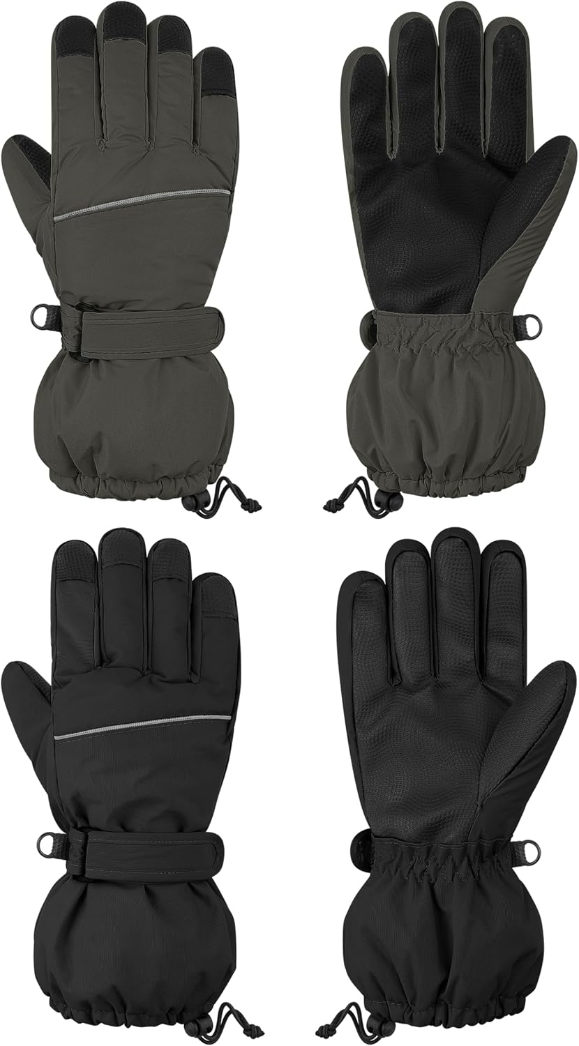 2 Pzas Guantes Invierno Niños Impermeables Cálidos