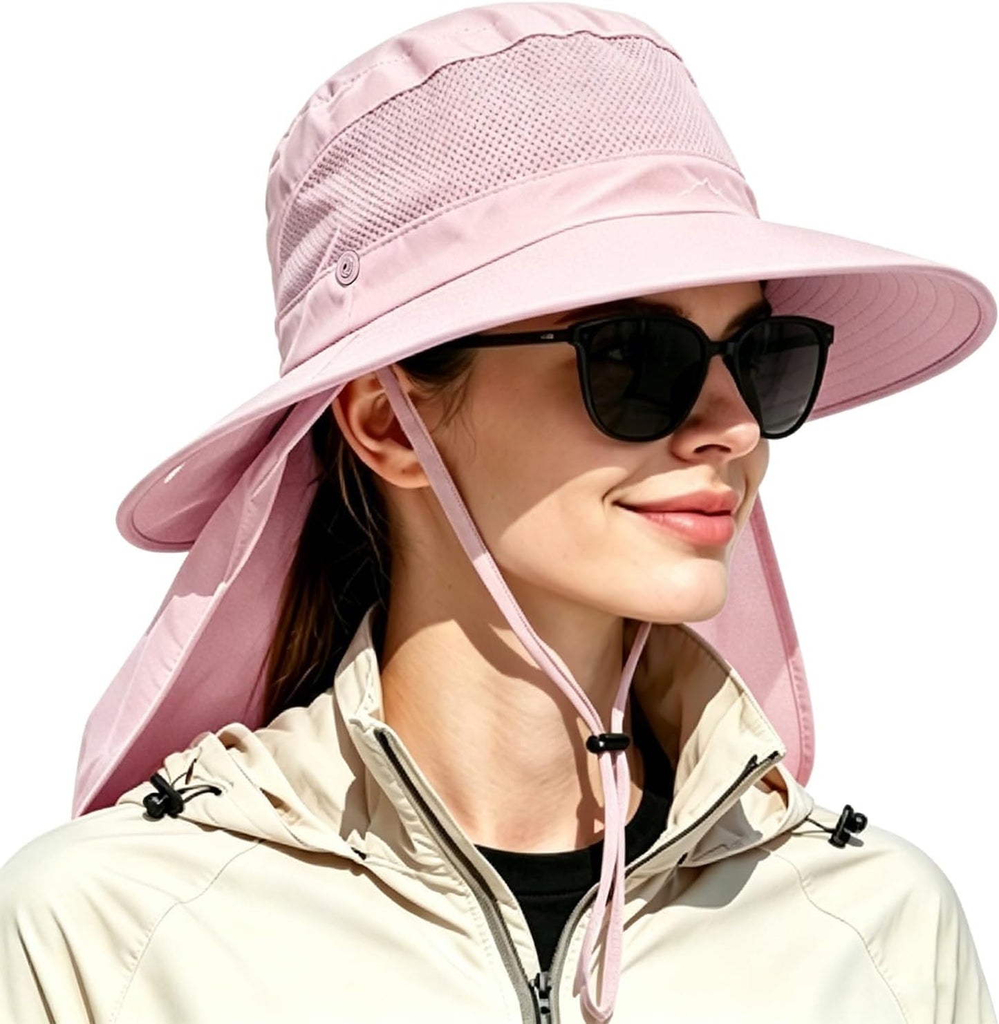 Sombrero ala ancha UPF 50 para hombres y mujeres plegable