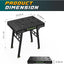 Mesa trabajo plegable portátil 34x25x31pulg