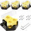 Bloque distribución 12V automóvil pack 4
