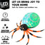 Decoración inflable araña gigante Halloween 8ft con luz