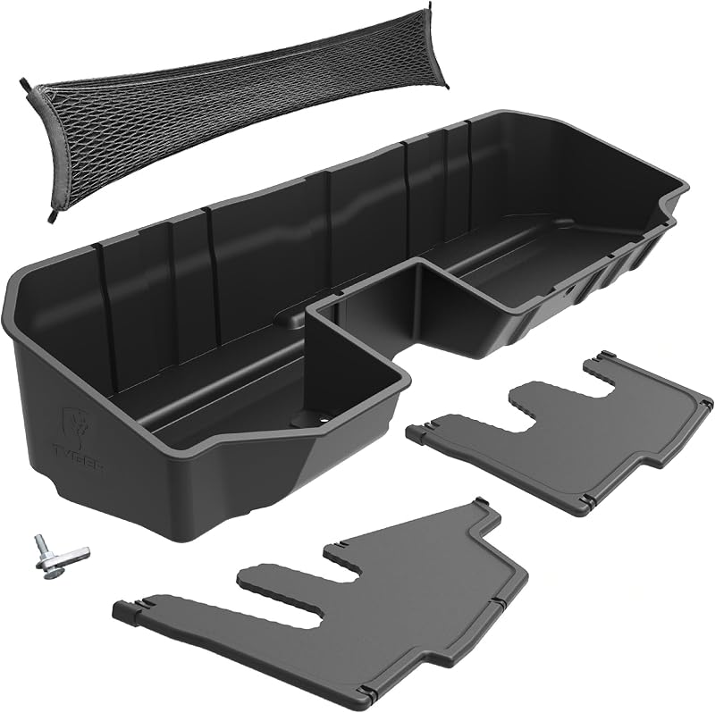 Caja almacenamiento asiento trasera Chevy Silverado