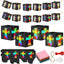 Linterna de papel seda religiosa con cadena luz DIY