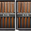 Set 2 palillos madera dura 9pulg regalo aptos lavavajillas