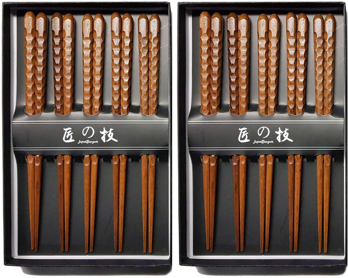 Set 2 palillos madera dura 9pulg regalo aptos lavavajillas