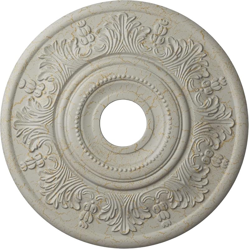 Medallón techo Viena 20pulg 8.98cm pintado a mano