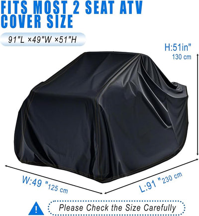 Cubierta universal ATV Polaris Sportsman Honda Foreman Can-Am